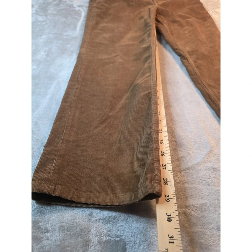 Banana Republic Mens Pants 36x30 Brown Corduroy Aiden Straight Casual Cotton